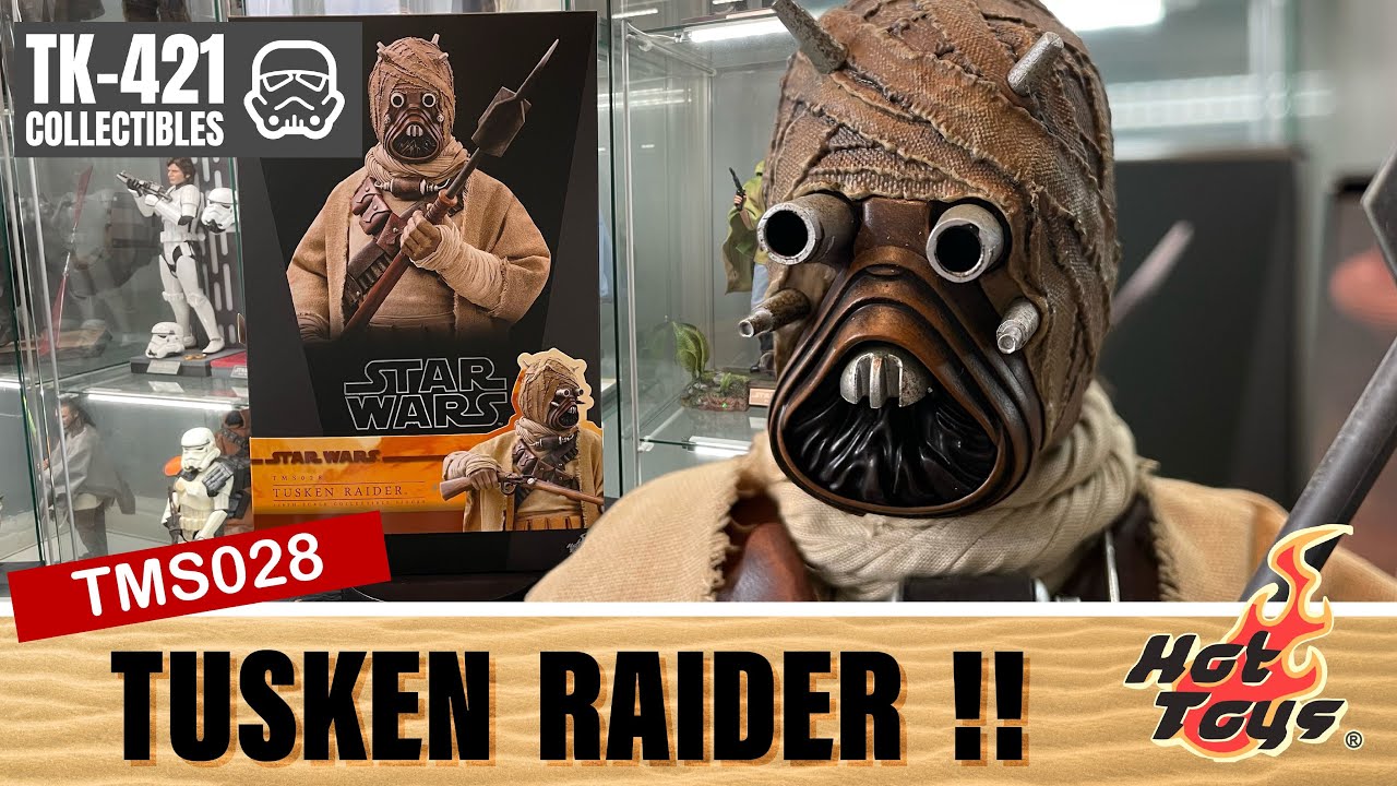 They're sand people, alright. I can see one of them now! Hot Toys Tusken Raider Unboxing and Review