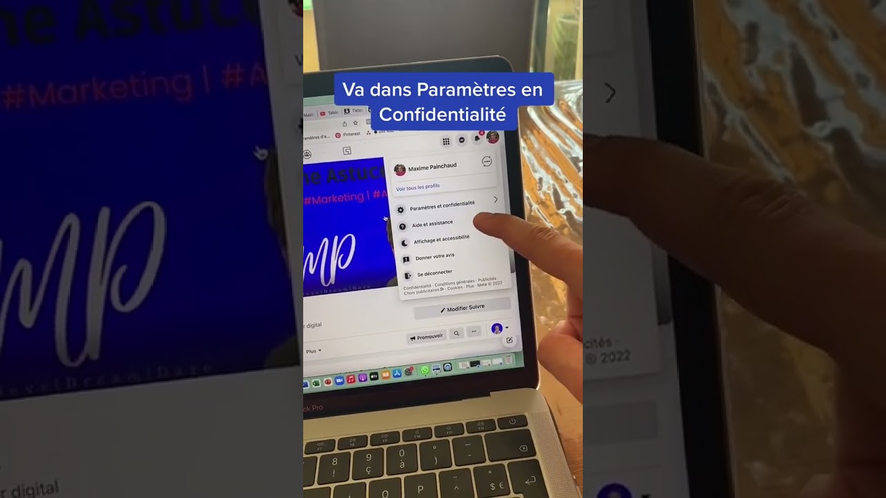 Supprimer toutes les donn&eacute;es que Facebook a sur toi😱🚀#site #siteinternet #astuce #tips #hack #shorts