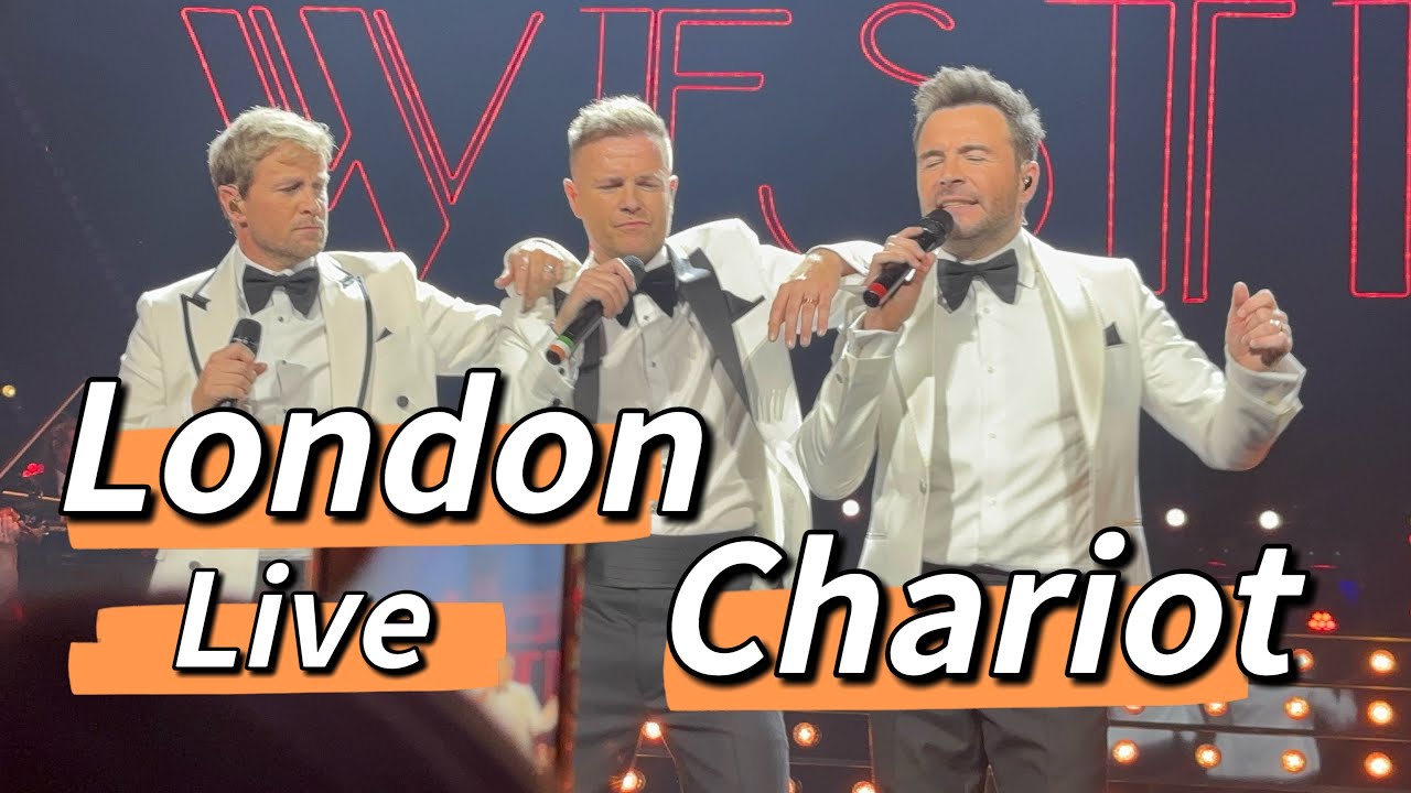 Westlife Royal Albert Hall - Chariot 2025