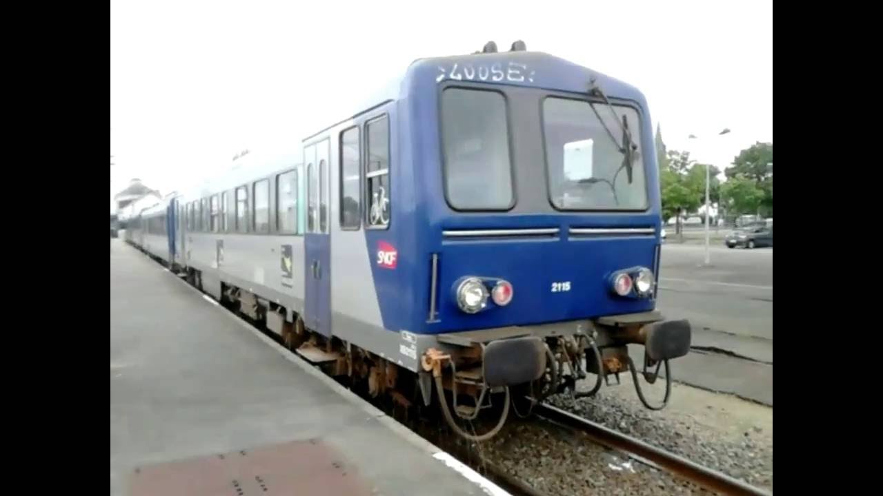Des trains en gare d'Auray - TGV-TER-Tire Bouchon - 09/07/2016
