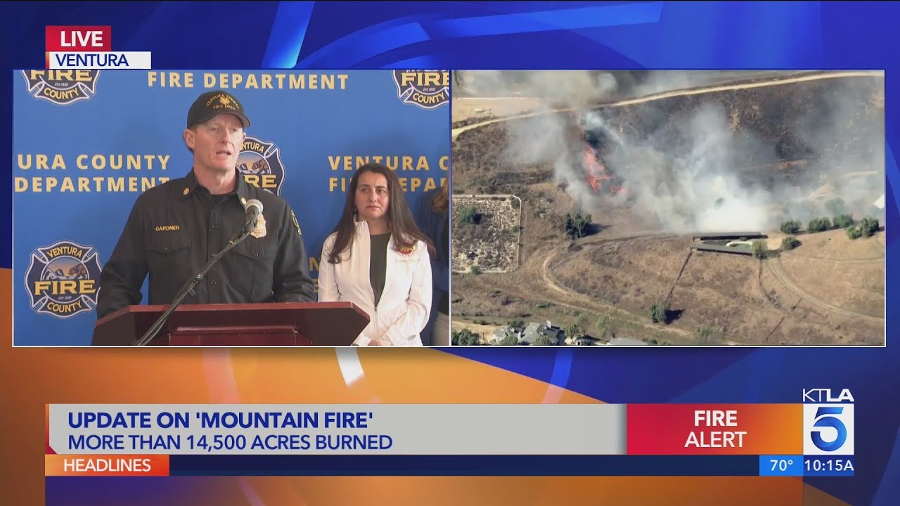 Mountain Fire - 10 a.m. News Briefing