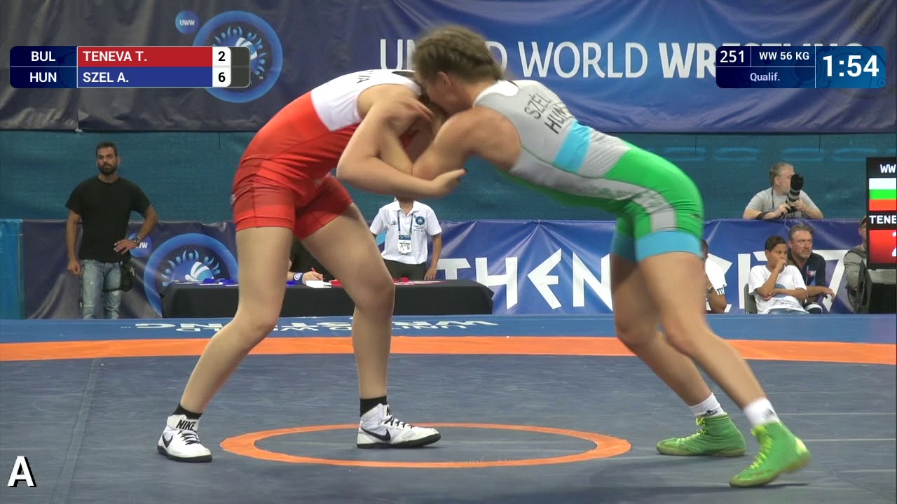 Qual. WW - 56 kg: A. SZEL (HUN) df. T. TENEVA (BUL) by VSU1, 12-2
