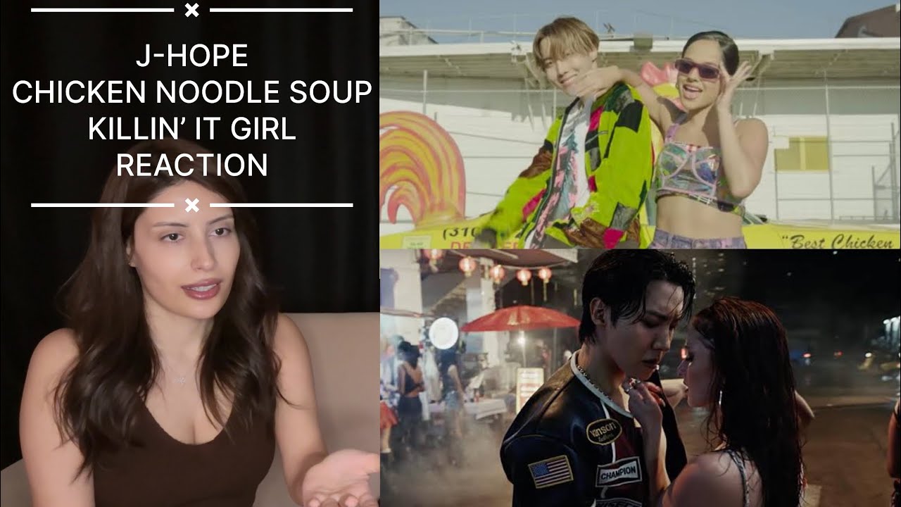 K-POP DİNLİYORUM BÖLÜM 74: J-HOPE Chicken Noodle Soup & Killin’ It Girl Reaction | K-POP Tepki
