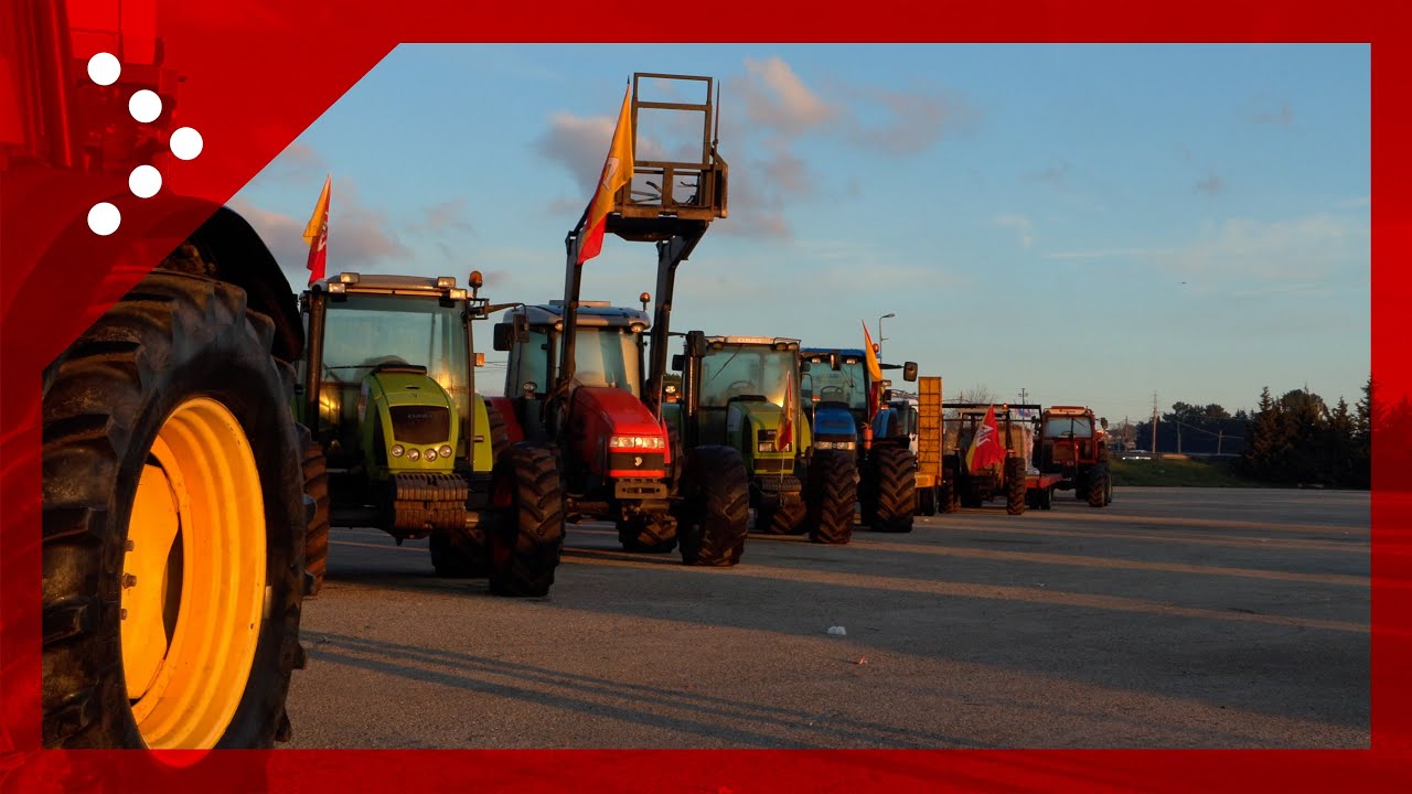 Ragusa, nuova manifestazione degli agricoltori: i trattori si radunano