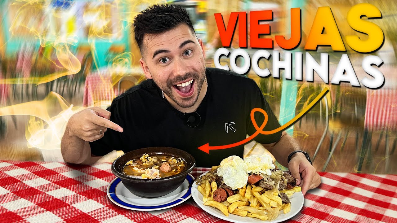 COMIENDO donde LAS VIEJAS COCHINAS!
