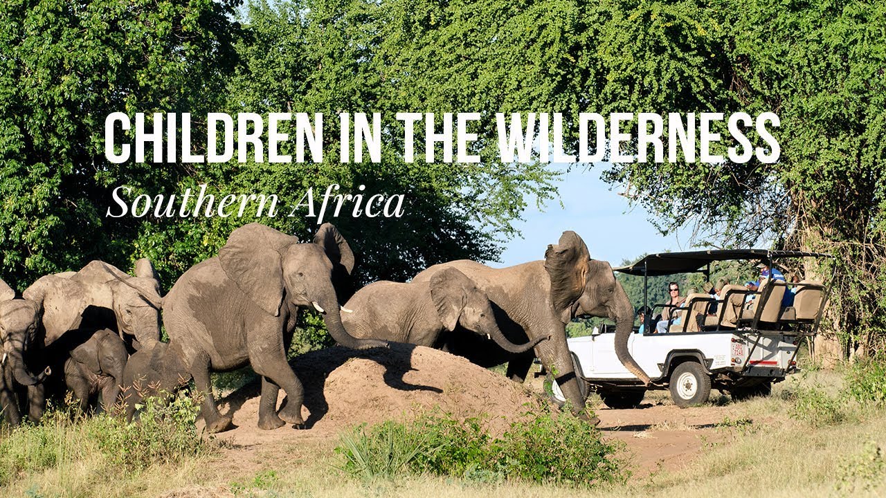 Making a difference. Children in the Wilderness, Southern Africa.