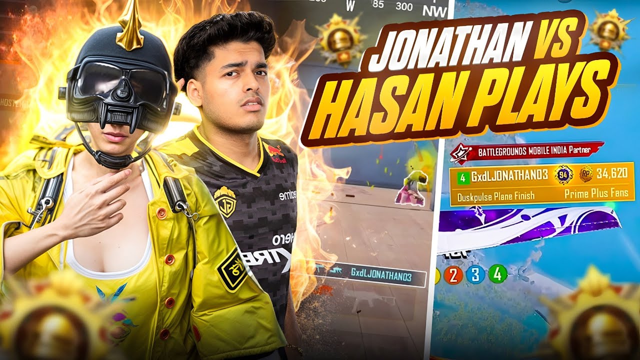 JONATHAN vs HASAN PlaysYT Instance Fight 🔱 Conqueror Lobby 