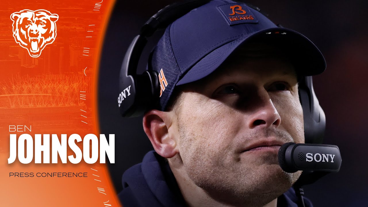 Ben Johnson breaks down Bears' performance in wild card win over Packers | Press Conference