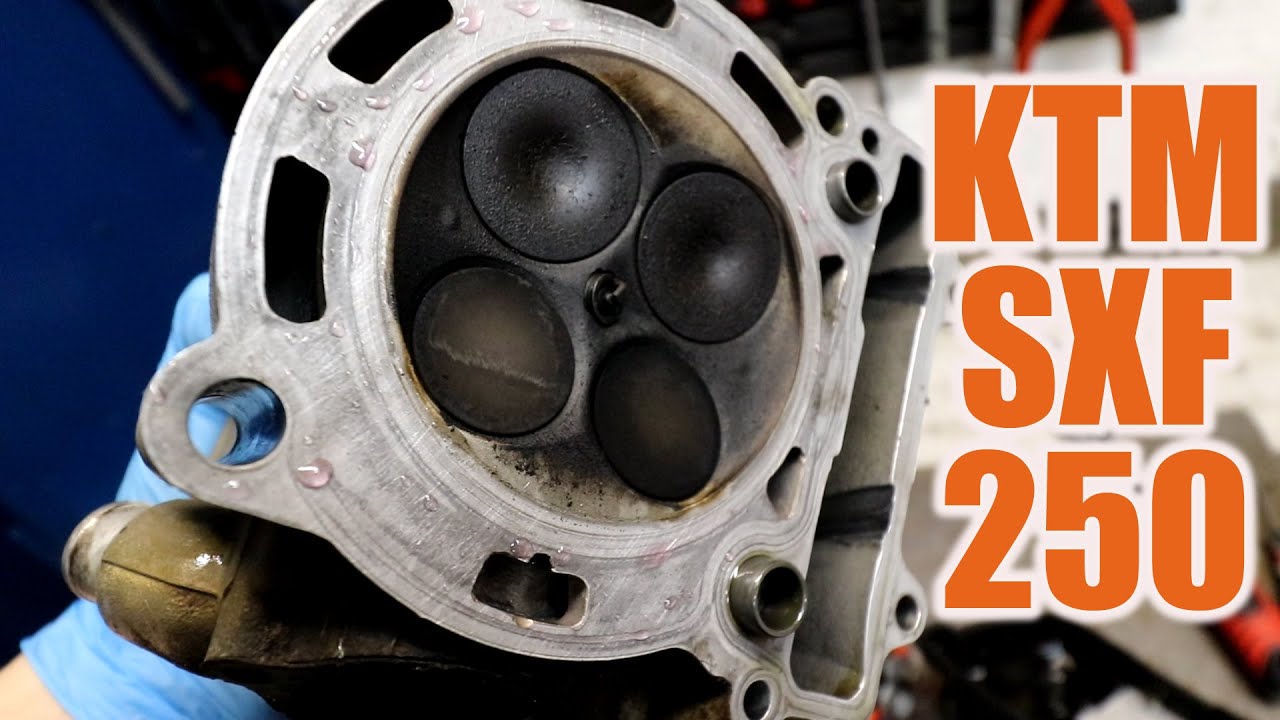 Rozebrałem KTM SXF 250 - ZATARTY ?