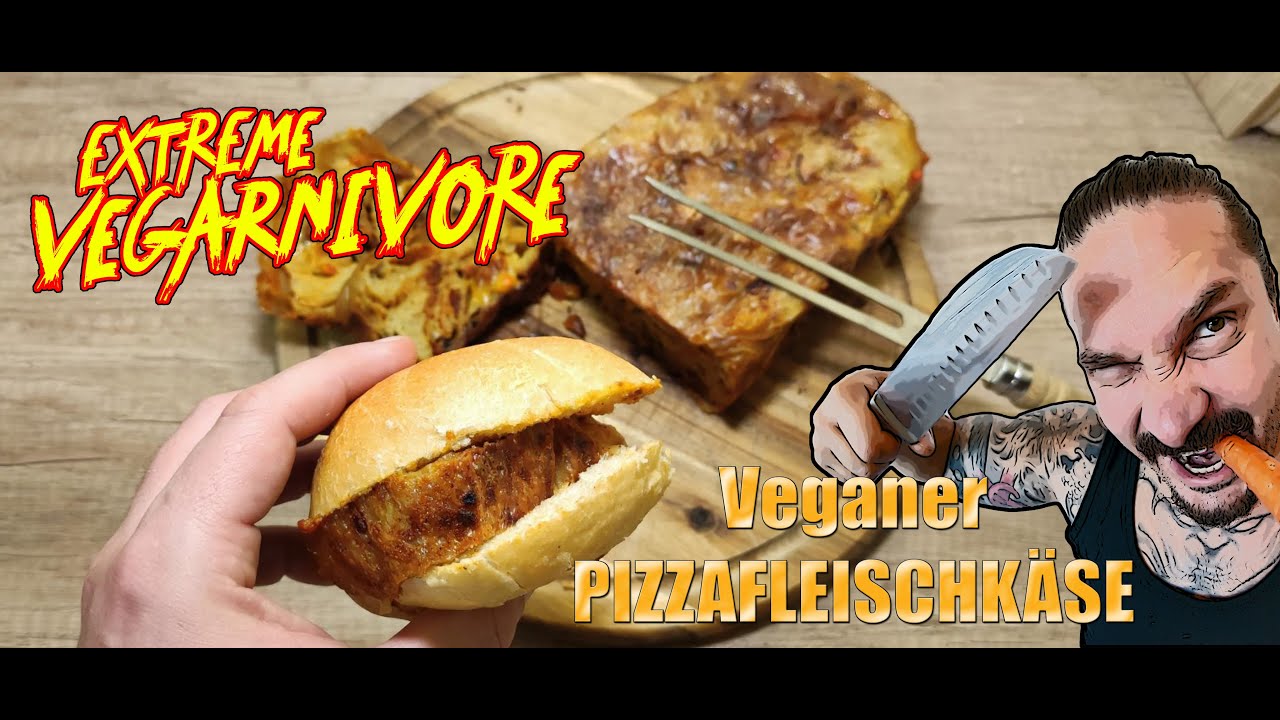 JETZT GEHT´S AB! Veganer PIZZAFLEISCHKÄSE einfach selber machen aus Dinkelmehl 💚