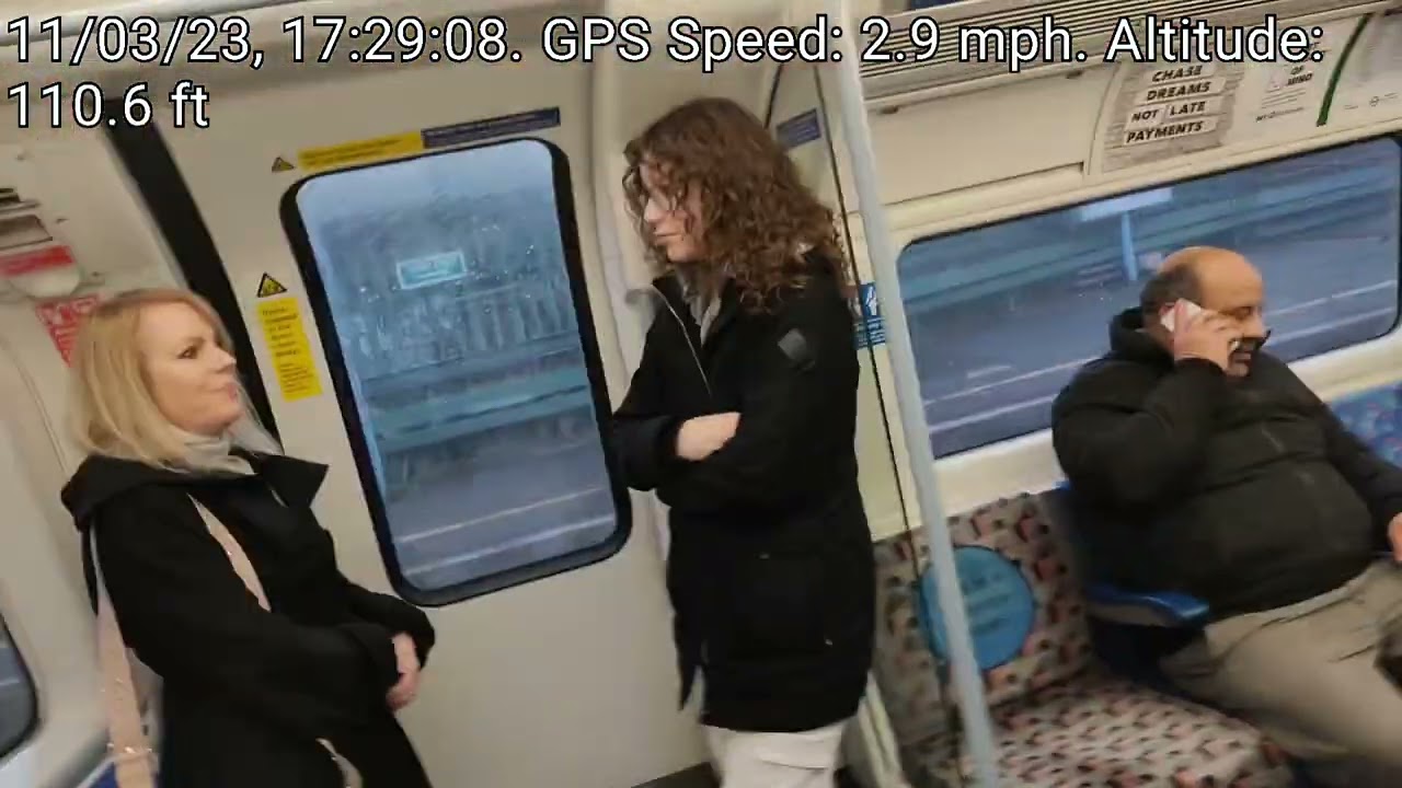 Jubilee line | Riding between Wembley park and Neasden With wheelslip