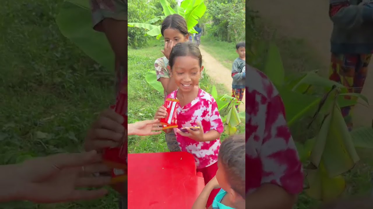 ម៉ាក់ លីកា នាំ ក្មេង ៗលេងហ្គេមយកនំញាំ😂