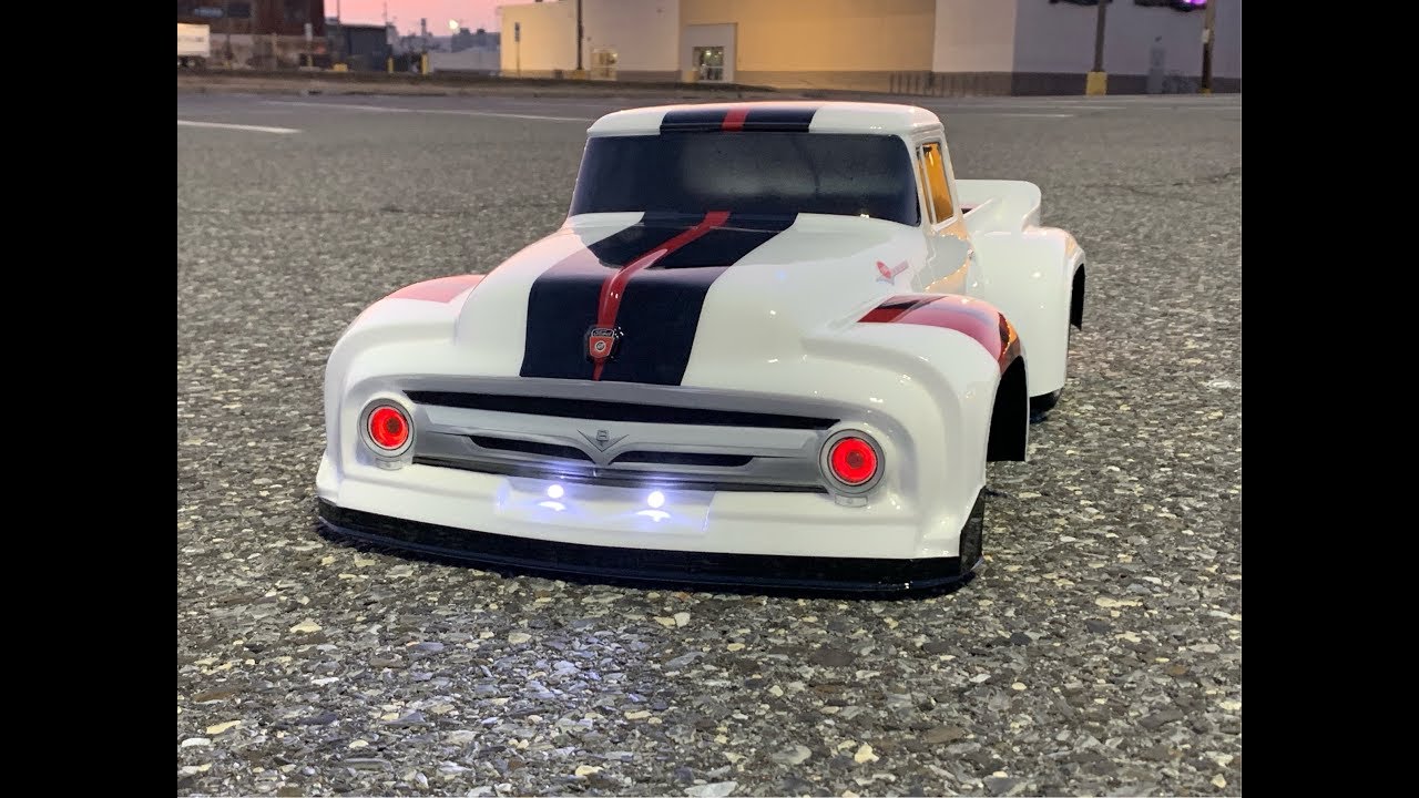 Proline ‘56 Ford F-100 w/ Angel Eyes Halo Lights