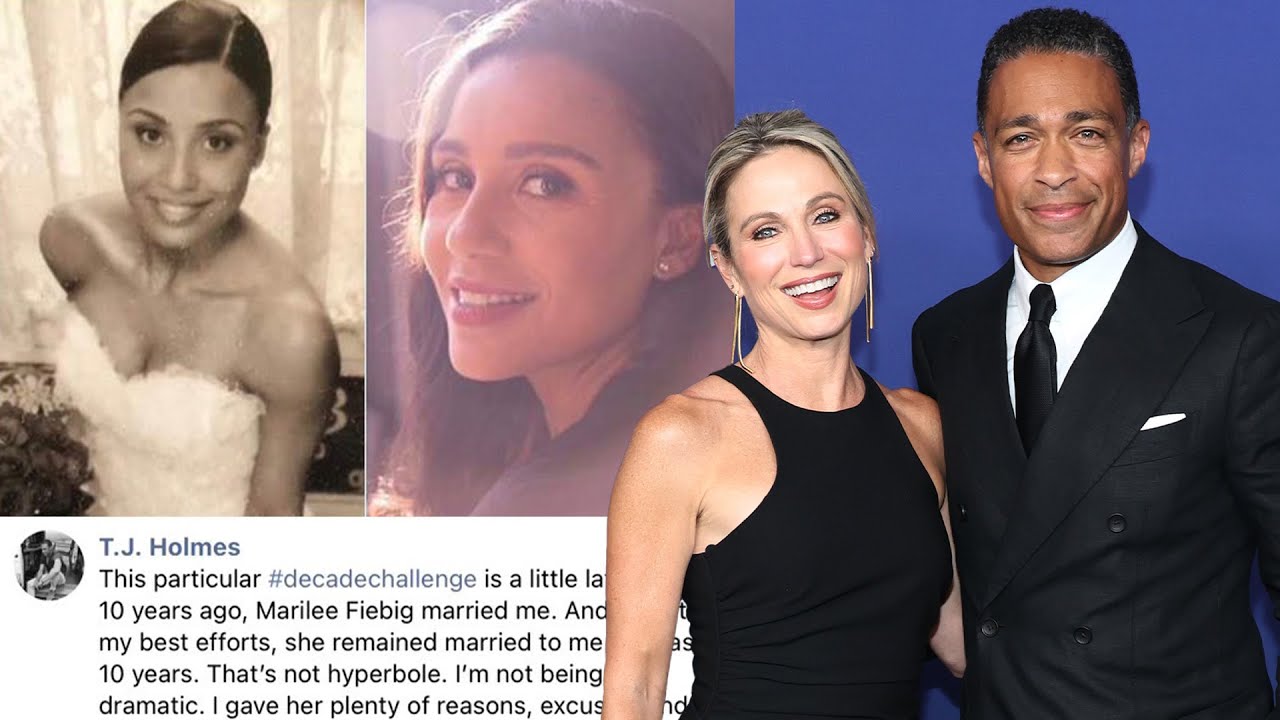 T.J. Holmes&rsquo; Tribute to Wife Goes VIRAL After Amy Robach Romance Reveal