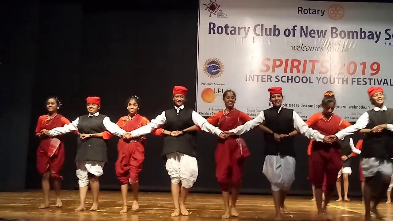 Kupari Folk Dance competition Rotary club at. Navi Mumbai performed by Amruta vidhalayam.