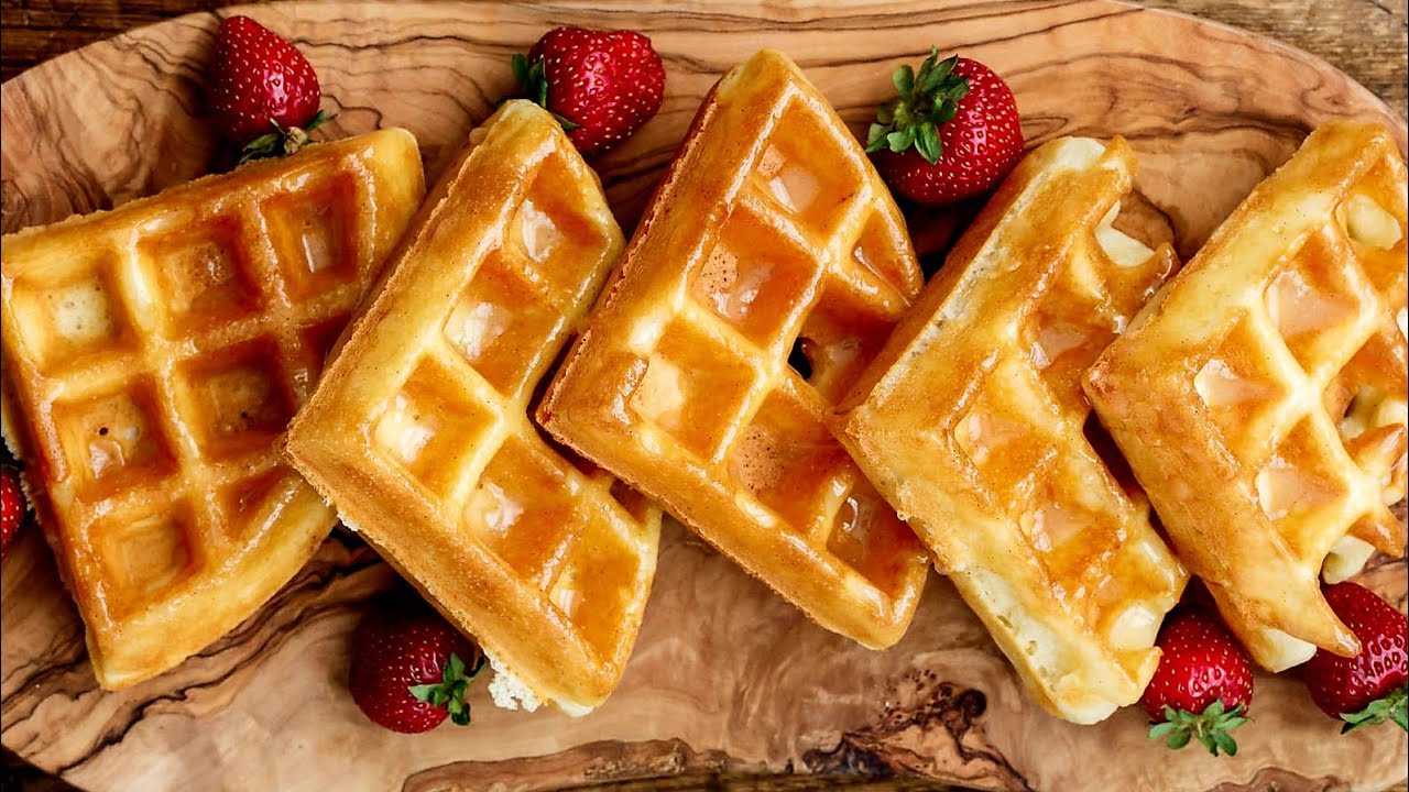 Це Найкращий Рецепт Віденських Вафель за 10 хвилин 🧇/waffle recipe/@cookingtimewithalena
