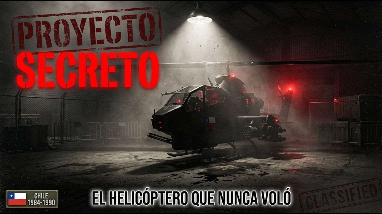 CARLOS CARDOEN: El Helicóptero Secreto que EEUU Destruyó | La Verdad Que Nadie Cuenta