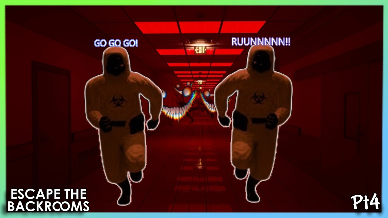 Running From Nightmares In The Backrooms