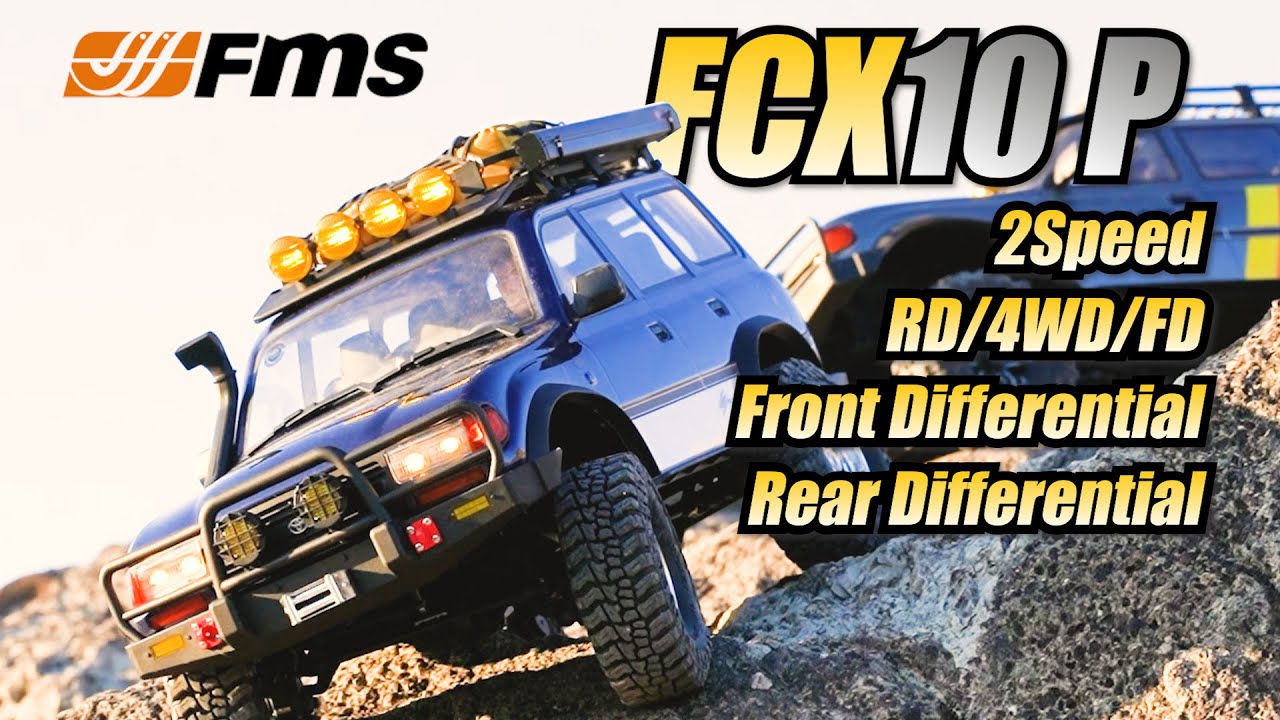 FCX10 PRO Brushless Toyota Land Cruiser LC80 RS