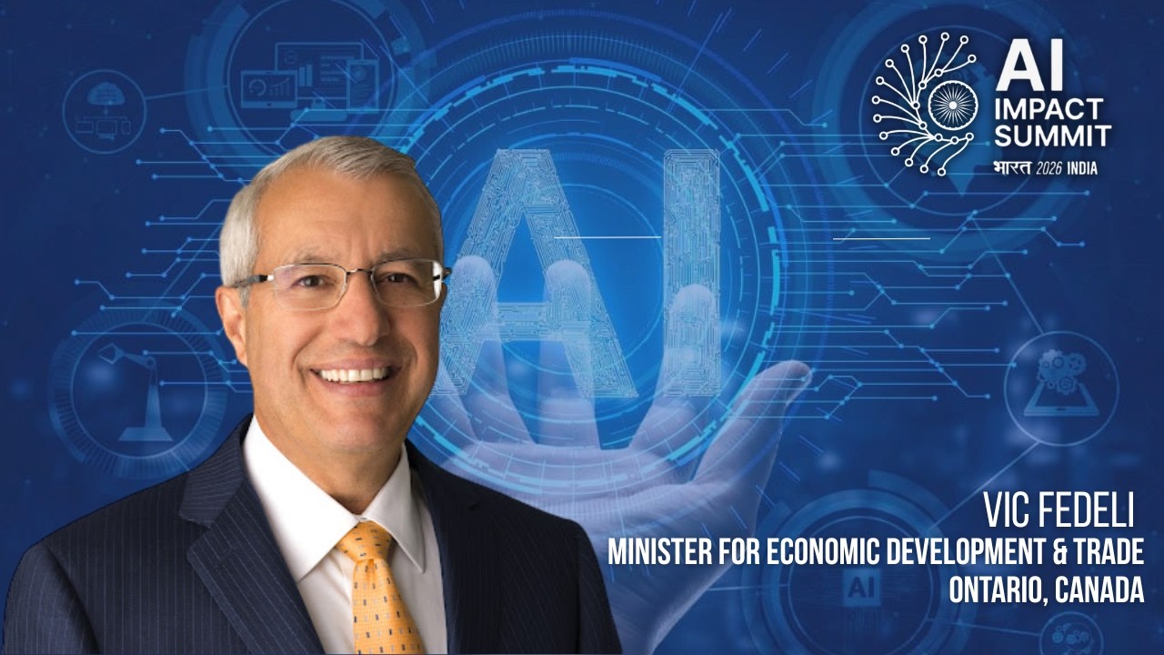 India AI Summit 2026: Vic Fedeli Discusses Economic Growth & AI Opportunities