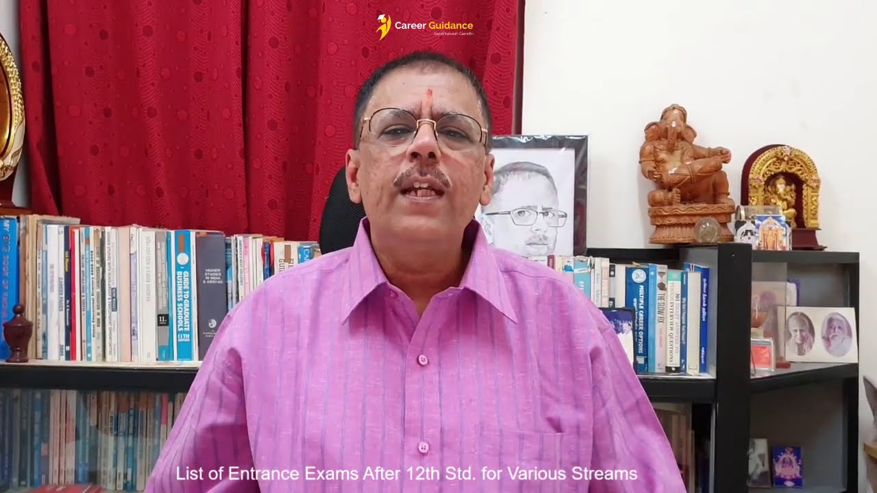 List of Entrance exams After 12th Std. for Various Streams | JP Gandhi