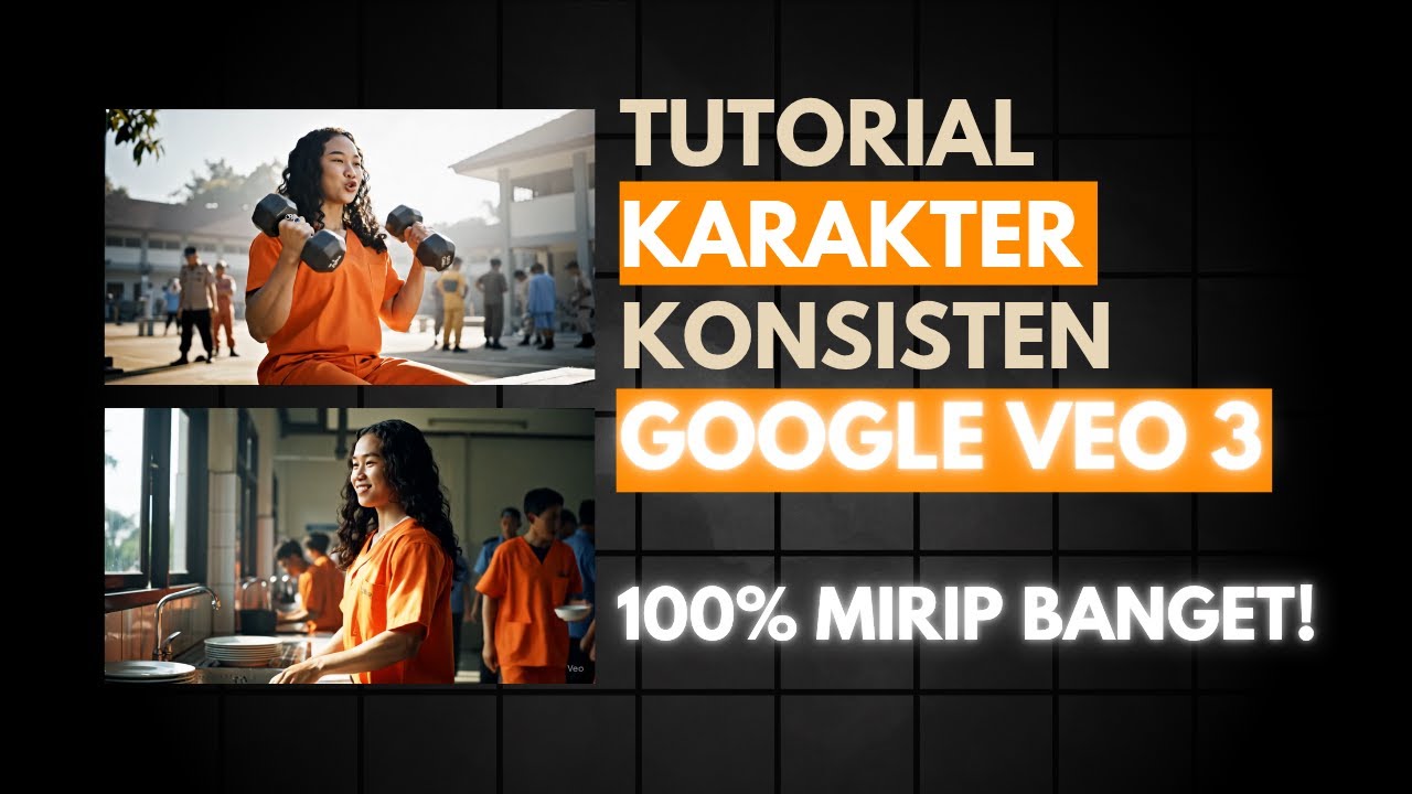 Cuma Butuh 1 Trik! Karakter Konsisten di Google Veo 3 Gampang Banget! - Tutorial AI