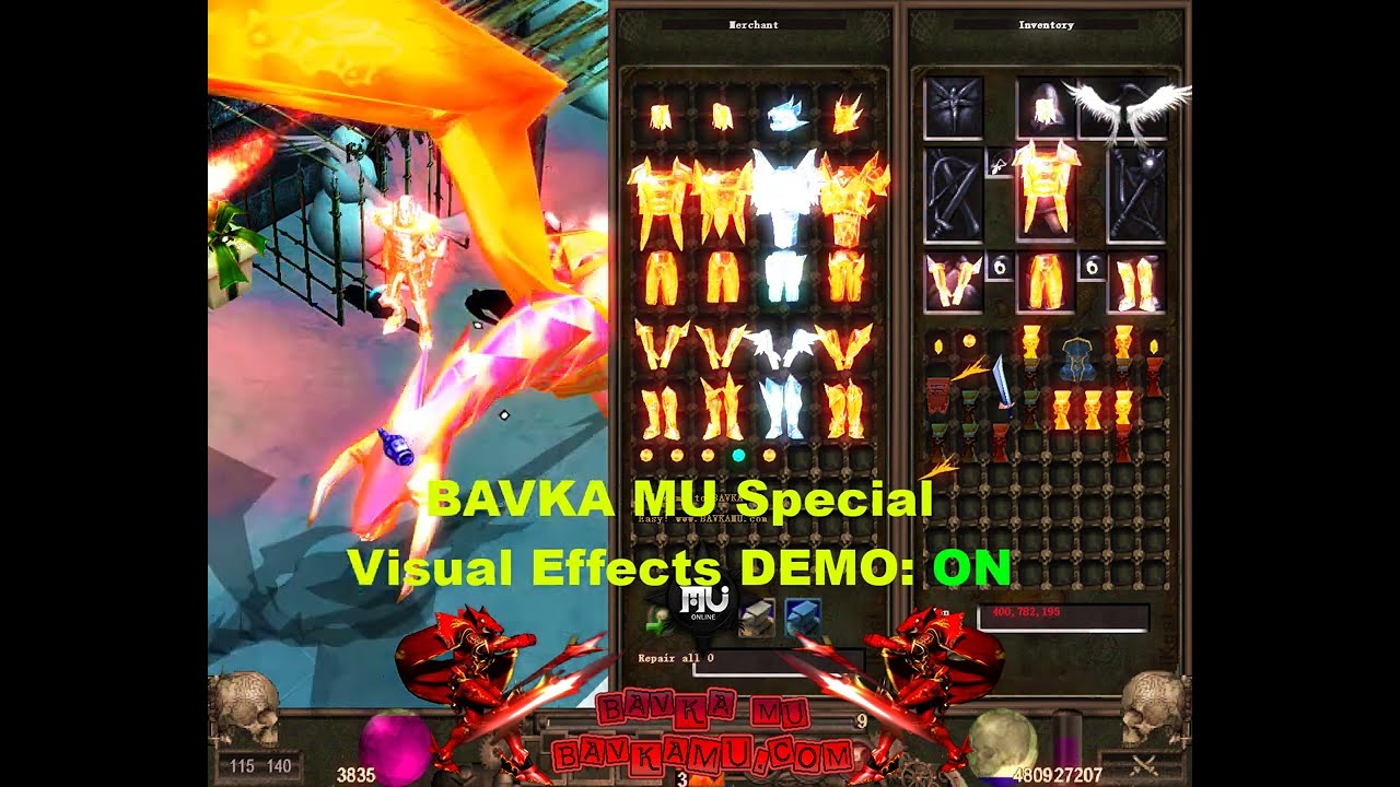 BAVKA MU Online 97d + NEW Special Visual Effects
