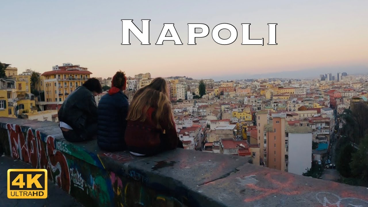 Naples city walk 🇮🇹 Viaggio a Napoli - 4k