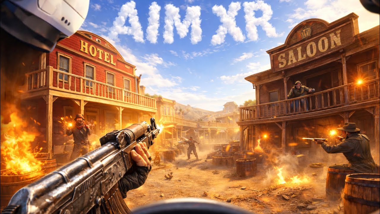 MY FIRST VID! (Aim xr)