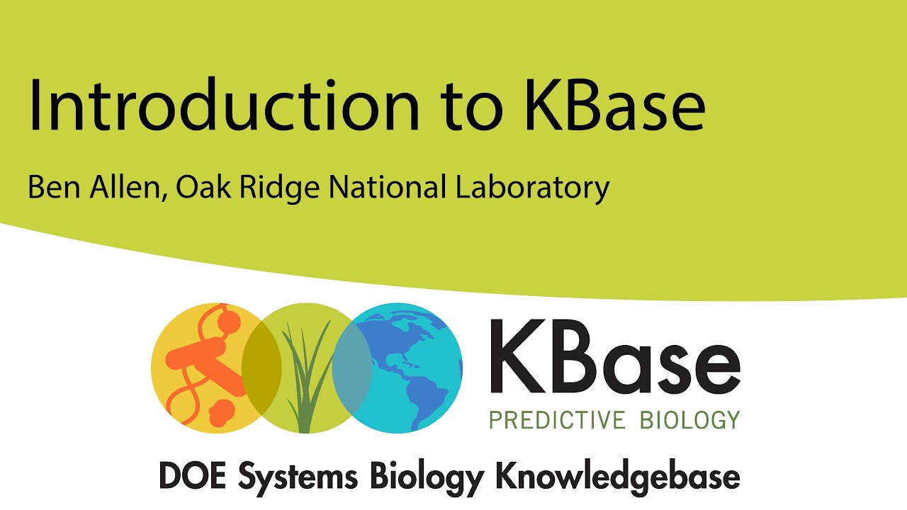 Intro to KBase  - 15 March 2023