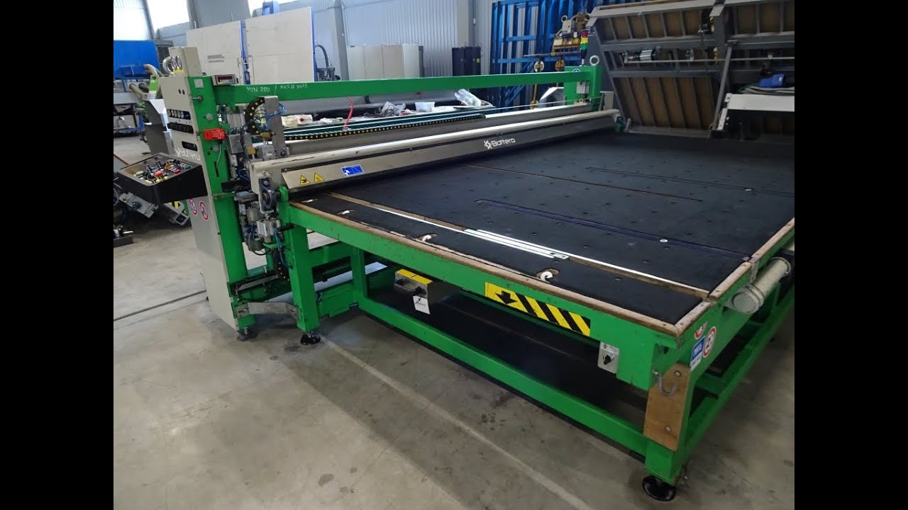 GlassBaltic | Laminated glass cutting table BOTTERO 510 LAM