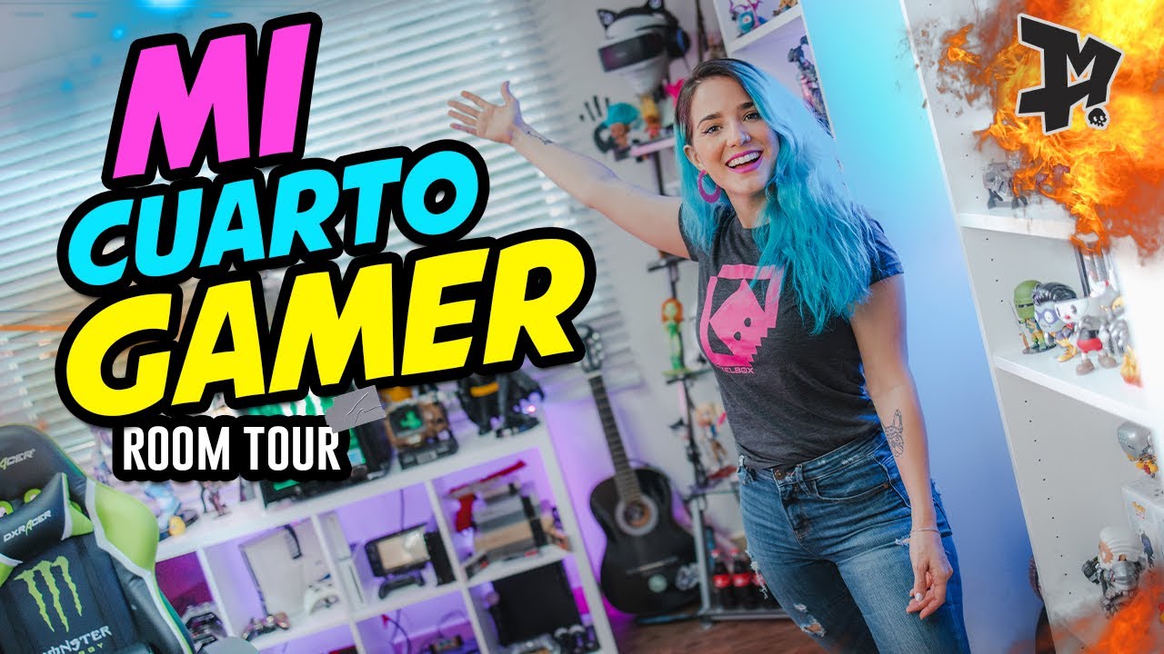 Room tour de MI CUARTO GAMER - Diana Monster
