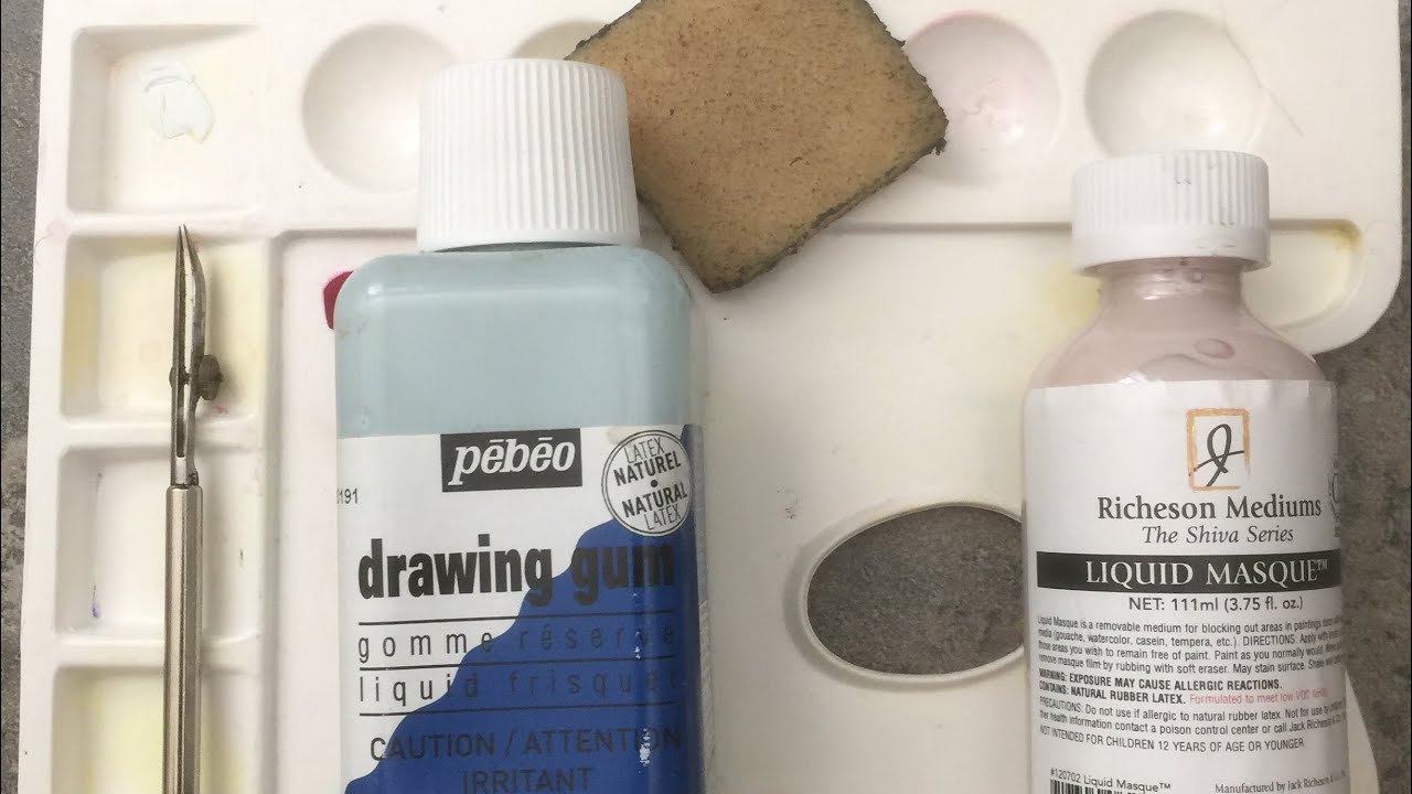 How to Use Miskit in Your Watercolor Paintings to Preserve White