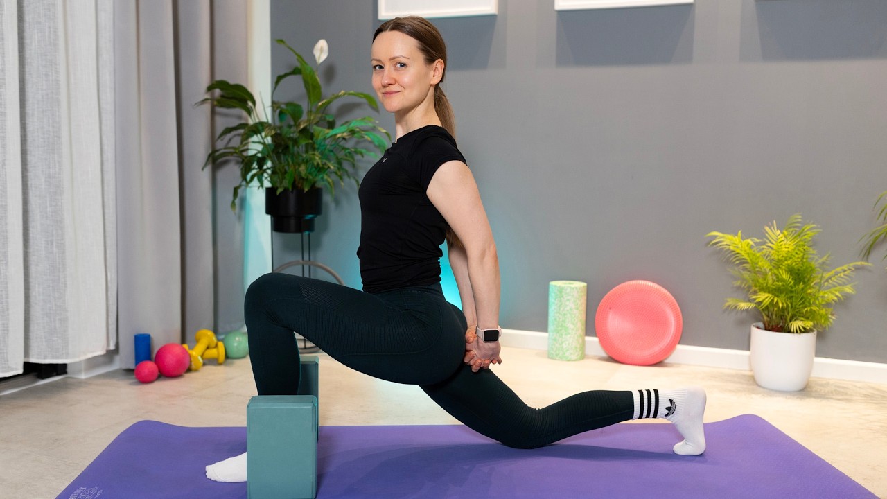 Stretching dolnych partii 🧘‍♀️🧘‍♂️