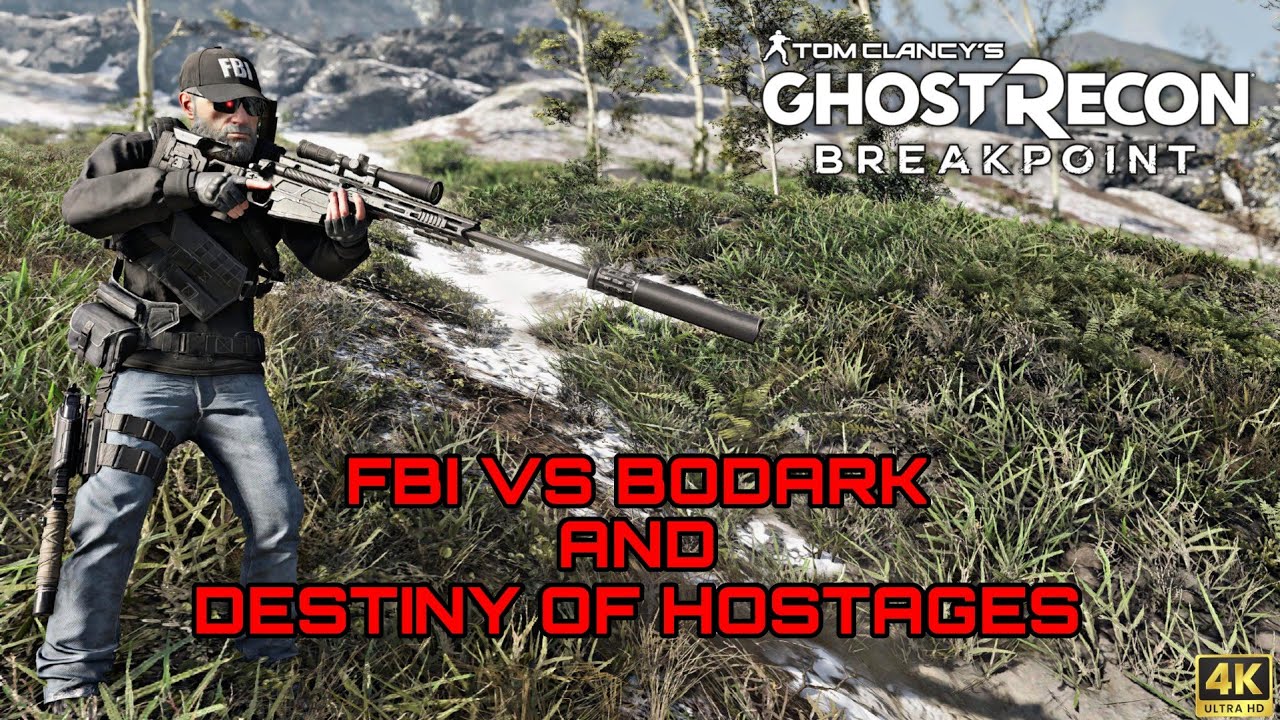 Ghost Recon Breakpoint Operation Motherland | FBI VS Bodark And Destiny Of Hostages [4K 60FPS HDR]