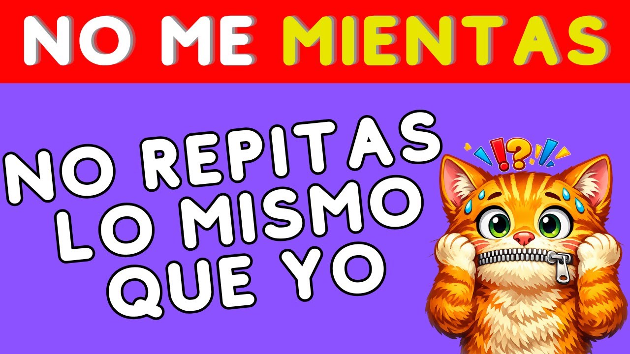 🚫🗣️ No repitas lo mismo que yo❓❓ 80 preguntas😱🔥 tan solo el 5% logra sobrevivir 💪🧠
