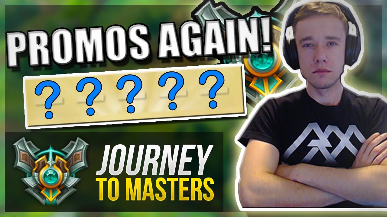 MASTER PROMOS AGAIN!! | Journey To Masters #35 - League of Legends