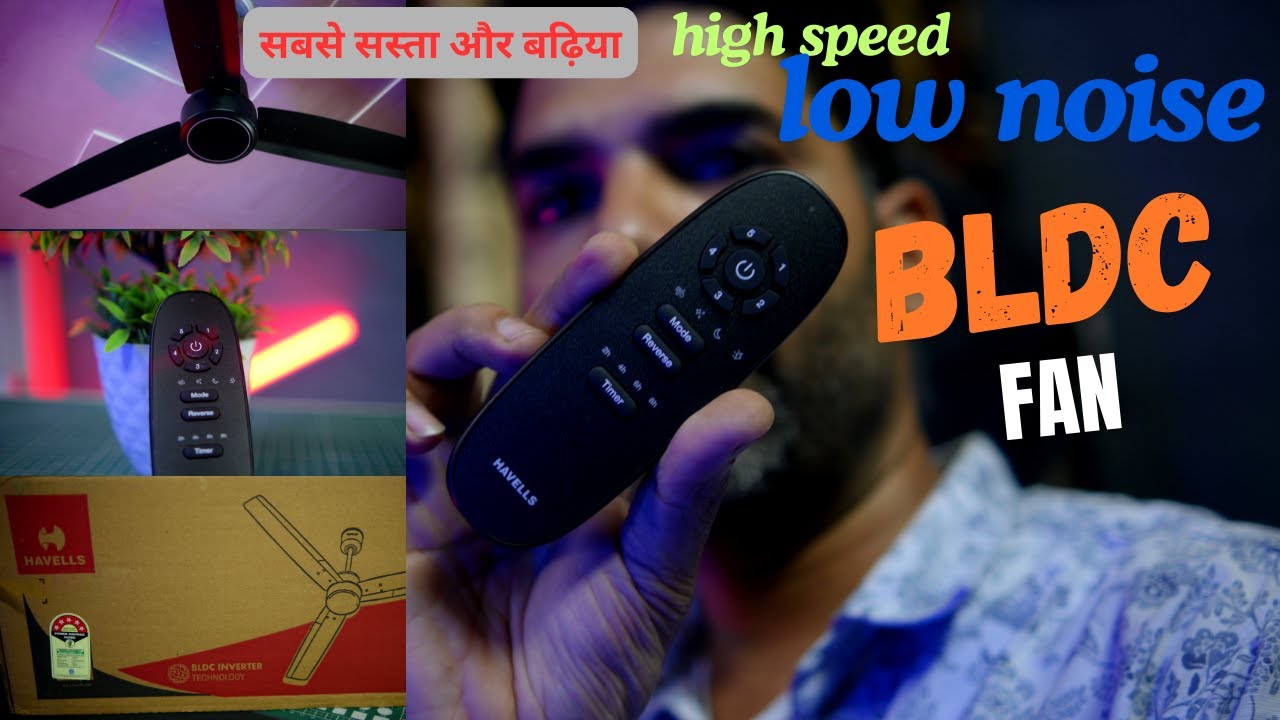Cheap & Best Havells BLDC Fan 🔥 | Low Noise & Energy Saver Ceiling Fan Review