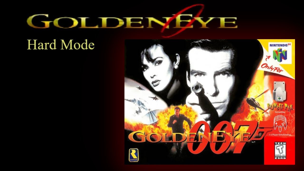 GoldenEye 007 N64 - Hard Mode Mod Livestream [Real N64 Footage] [February 15-16, 2022]
