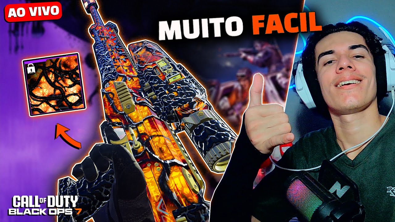 LIVE ON 🟣 TREINANDO A MOVI + GRIND NO ZOMBIS