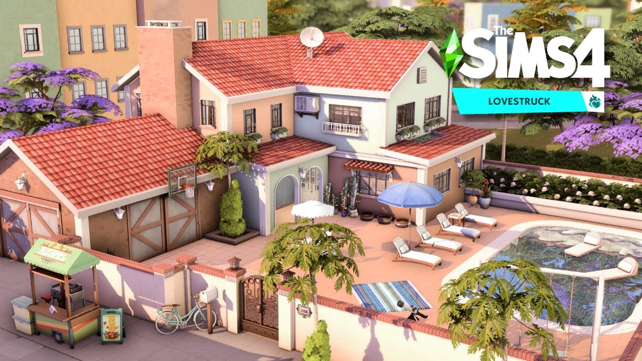 Ciudad Enamorada Family House ❤️‍🔥 The Sims 4 Speed Build | No CC