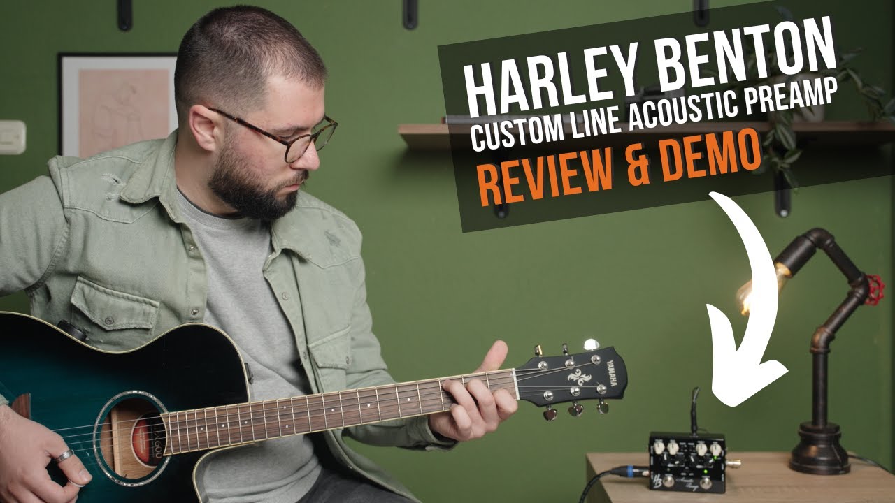Harley Benton Custom Line Acoustic Preamp Review and Demo