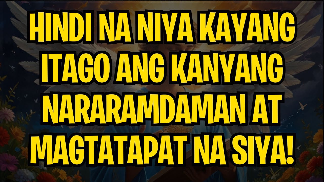 HINDI NA NIYA KAYANG ITAGO ANG KANYANG NARARAMDAMAN AT MAGTATAPAT NA SIYA!