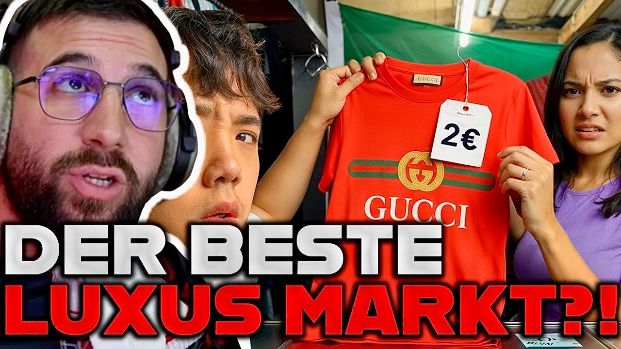 KURZER REALTALK + DER BILLIGSTE FAKE LUXUS MARKT DER WELT?! 😱😨 || MertAbiReacts 