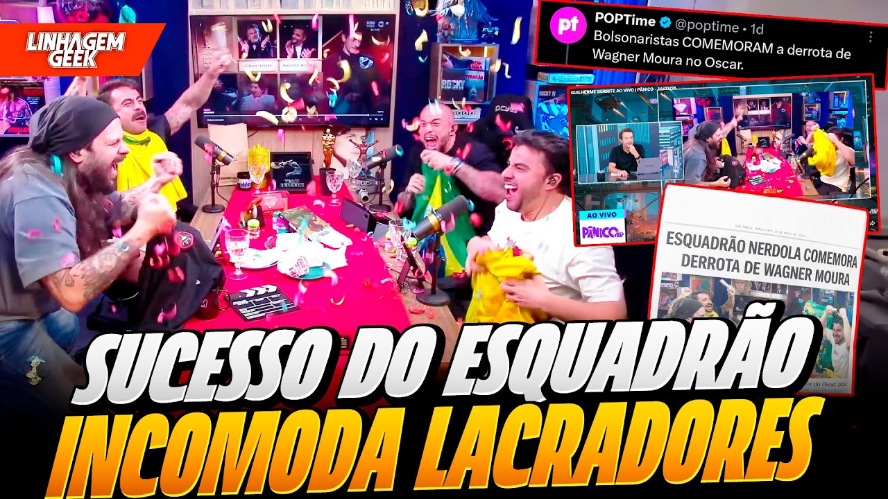 O CHORO É LIVRE! SUCESSO DO OSCAR ANTI-LACRATE REVOLTA LACRADORES