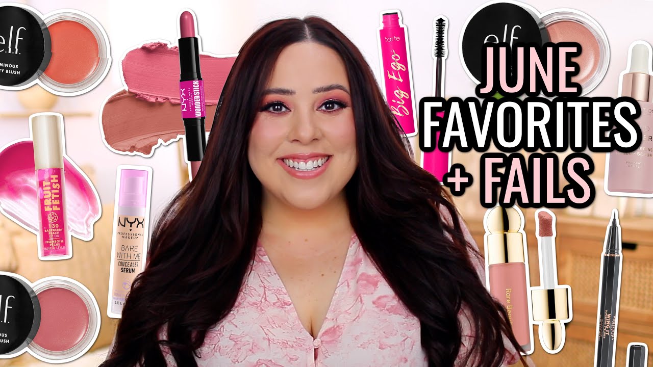 JUNE FAVORITES & FAILS 2022! New Drugstore Launches PERFECT for Summer! ☀️