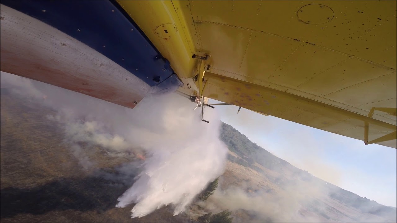 Firefighting compilation AT 802 Chile-Spain GOPRO