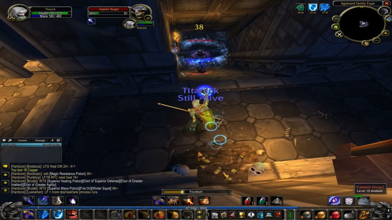 Turtle wow 2 Titanick старый маг