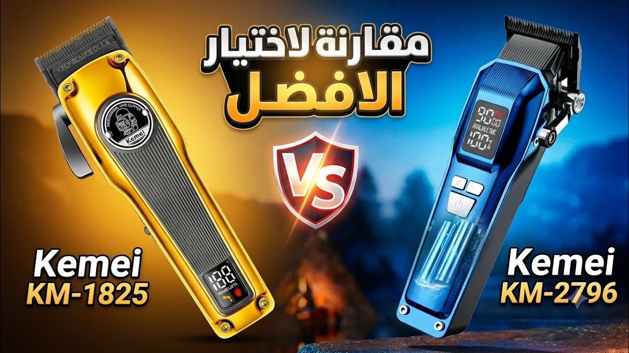 مقارنه ما بين kemei km 1825/kemei km 2796