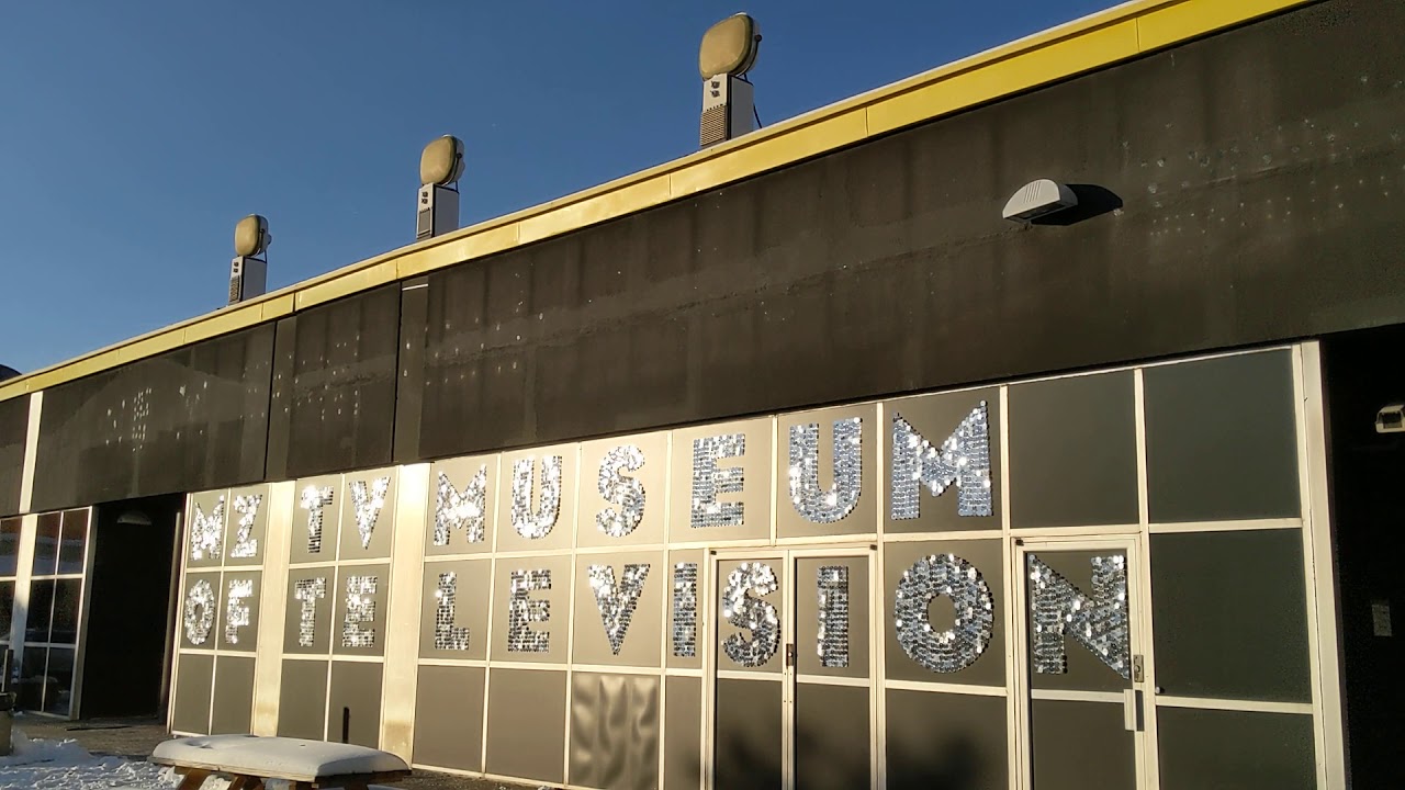 The New MZTV Museum of Television Sign